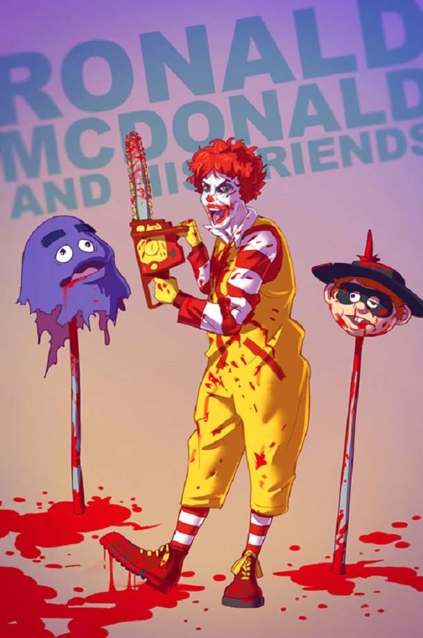 Twisted Re-imaginings Of Childhood Icons
