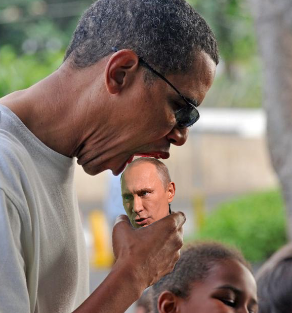 20 Photoshops of Obama Eating a Snow Cone Picture