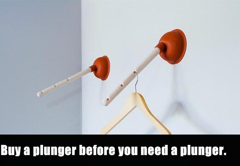 b2 hotel - Buy a plunger before you need a plunger.