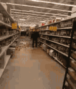 drunk in supermarket gif