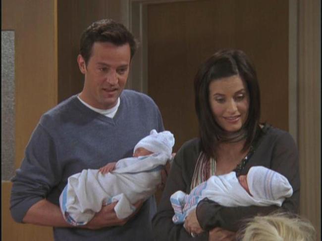 If 'Friends' were still running, Monica and Chandler's twins would be 10 years old, Emma would be 12, the triplets would be 16 and Ben would be 19.