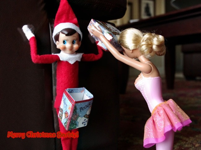 Get your elf on a shelf in a box.