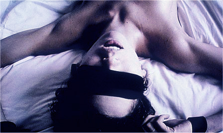 Before giving oral sex to a girl, put on some instrumental music and put the headphones on her. Blindfold her or cover her eyes with a towel. The sensory deprivation magnifies the sensations she feels as you pleasure her.