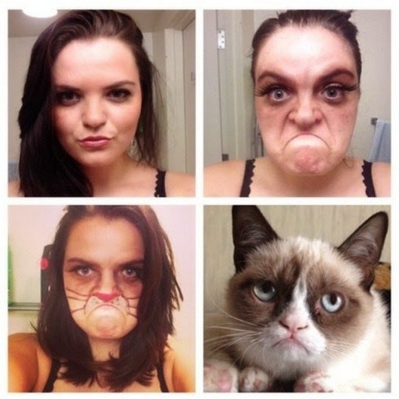 37 Hilarious Makeup Transformations
