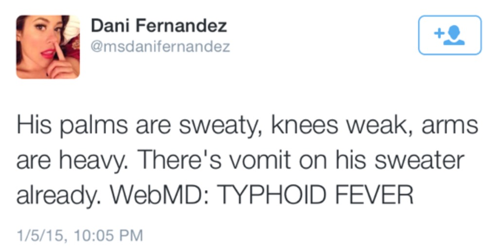 my body's a temple meme - Dani Fernandez His palms are sweaty, knees weak, arms are heavy. There's vomit on his sweater already. WebMD Typhoid Fever 1515,