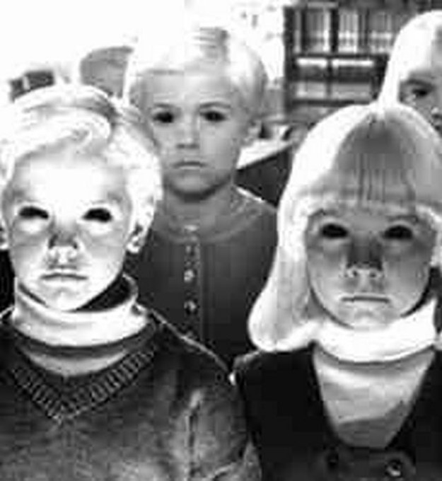 Black Eyed Children - Paranormal creatures who resemble children between the ages of 6 and 16 with pale white skin and black eyes who are reportedly seen hitchhiking or panhandling, or are encountered on doorsteps of residential homes. Lets just hope we never, ever come across one.