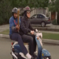funny moped gif