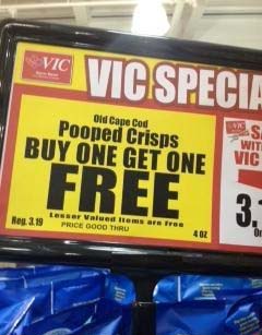 vehicle registration plate - Vic Vic.Specia Old Cape Cod Pooped Crisps Buy One Get One Fans Vic Free Reg 219 Losser Valued marr Price Good Thru