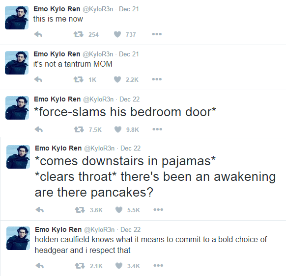 The Internet Makes Fun of Star Wars 'Kylo Ren'