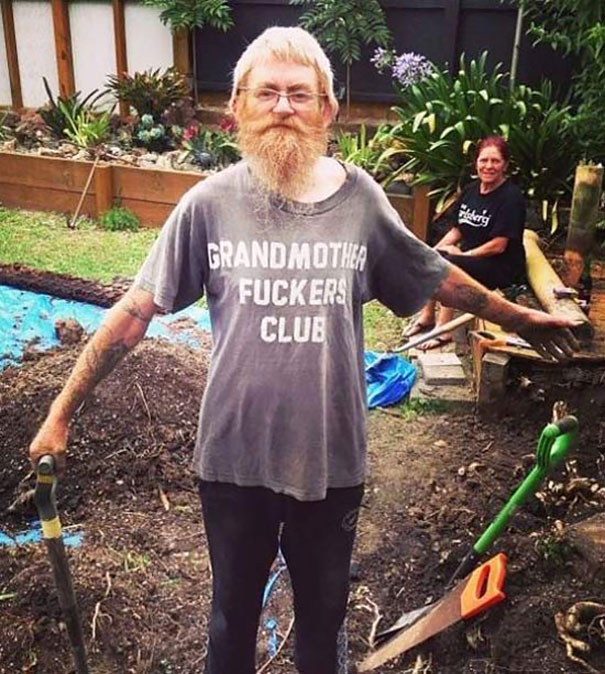 old people funny t shirts - Grandmotha Fuckers Club