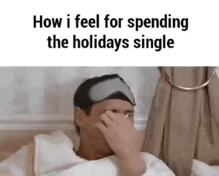 meme stream - photo caption - How i feel for spending the holidays single
