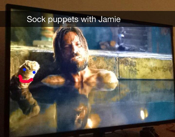 funny snapchat Snapchat - Sock puppets with Jamie