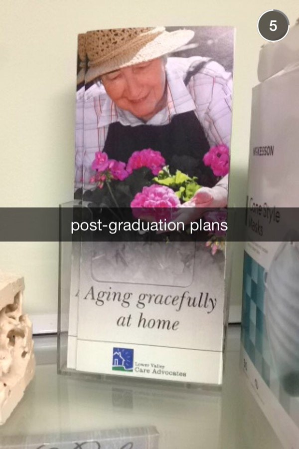 funny snapchat snapchat is killing people - postgraduation plans Aging gracefully at home Care Advocates