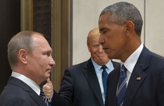 Obama And Putin’s Death Stare Gets Photoshopped