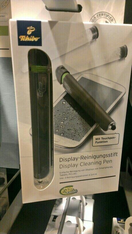 The Display Cleaning Pen, for anyone who finds that wiping their phones on their shirt is too convenient.