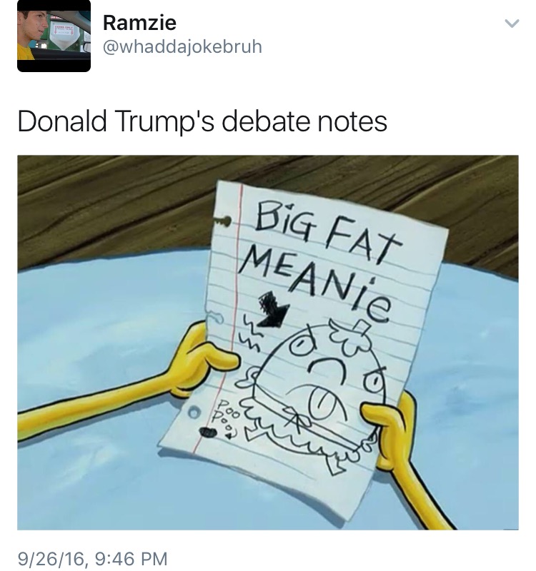 Best Tweets About Last Night's Presidential Debate