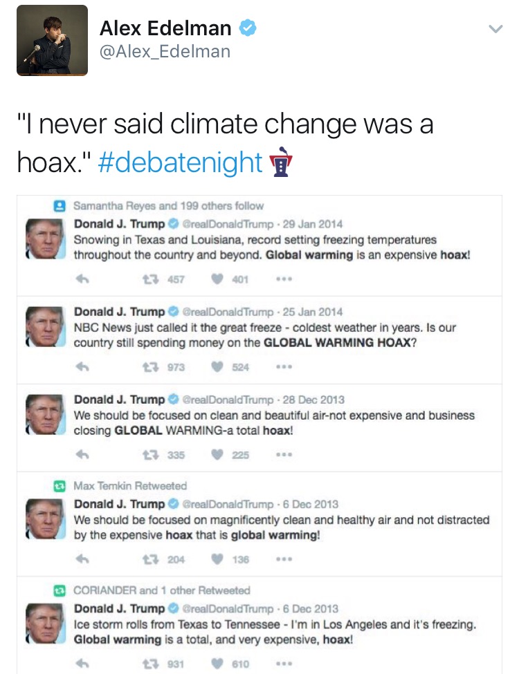 Best Tweets About Last Night's Presidential Debate