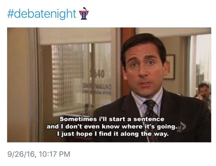 Best Tweets About Last Night's Presidential Debate