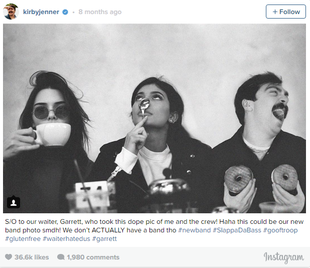 Guy Hilariously Photoshops Himself into Kendall Jenner's Instagram