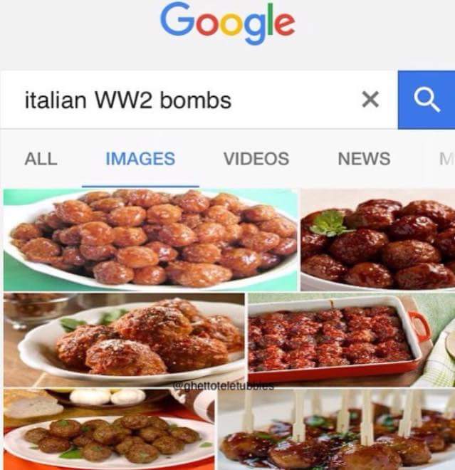 meme stream - italian ww2 bombs - Google italian WW2 bombs All Images Videos News M ghettoteletu.