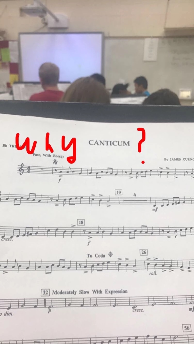 meme stream - broomrape meme - why Canticum? Can Ticum Bb Tru Fast, With Energy By James Curno cresc. To Coda 0 Hiv Vini 32 Moderately Slow With Expression dim. 56