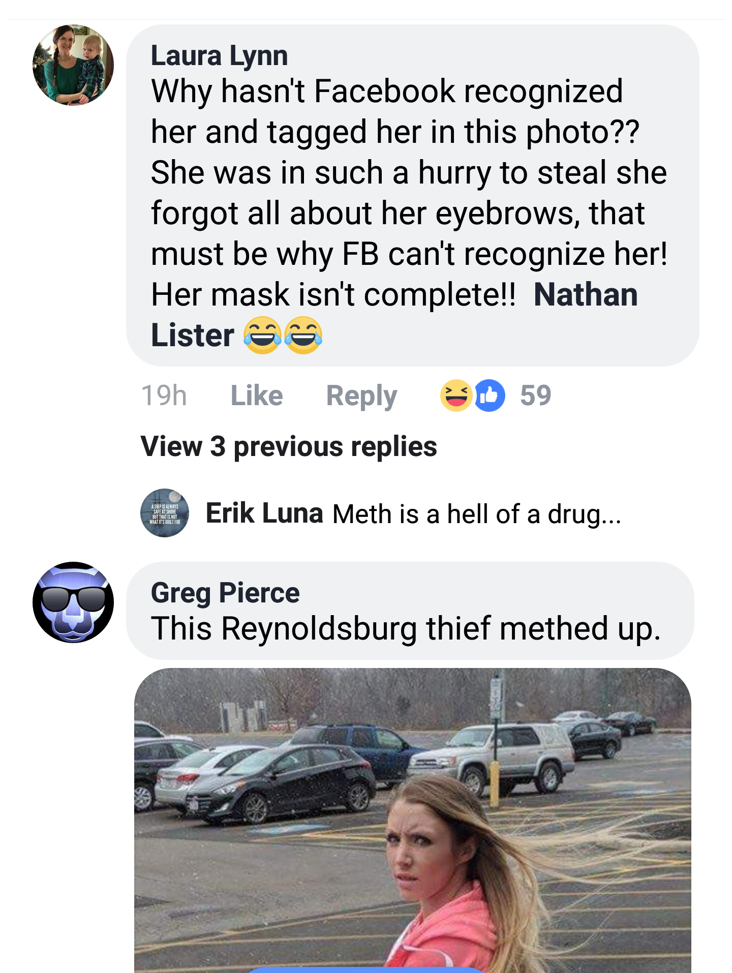Police Post Wanted Girl on Social Media, Internet Has Fun With It