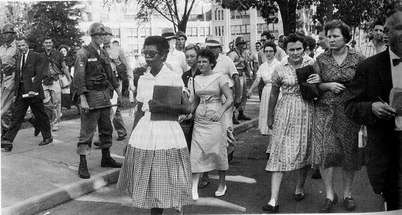 Dorothy Counts encounters adversity in 1956 as she makes her way to a recently integrated school in Charlotte, North Carolina. After days of harassment, she was forced to withdraw from the school.