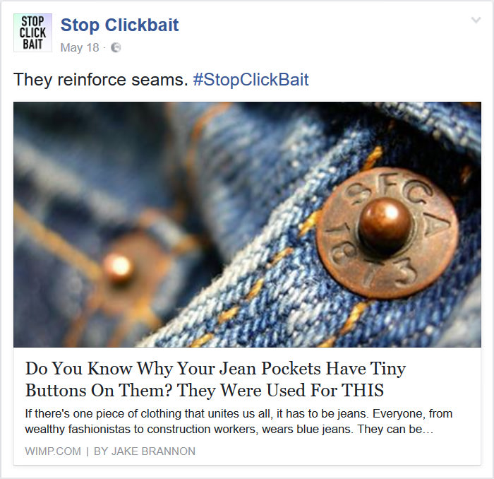 18 Times When Stop Clickbait Has Saved the Day