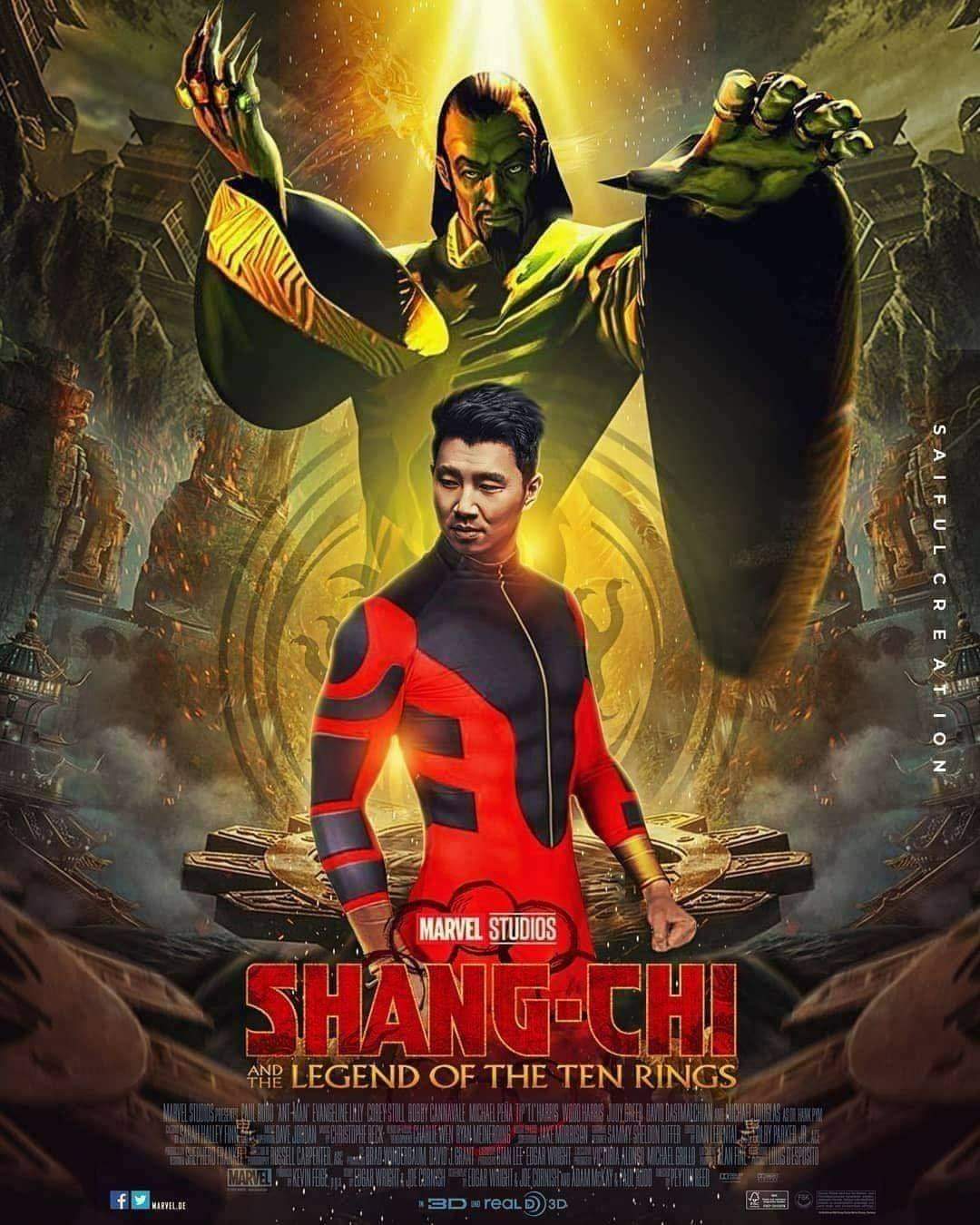 anticipated movies 2021 - shang chi fan poster