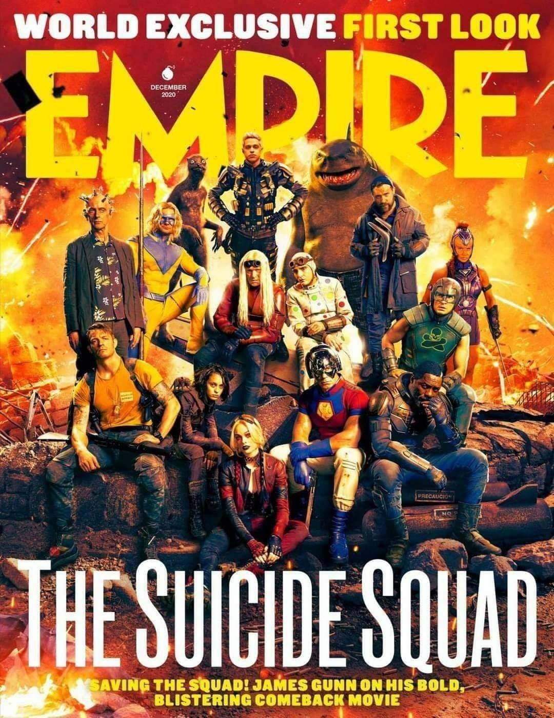 anticipated movies 2021 - suicide squad empire - World Exclusive First Look 1176 Precaucio The Suicide Squad Saving The Squad! James Gunn On His Bold, Blistering Comeback Movie