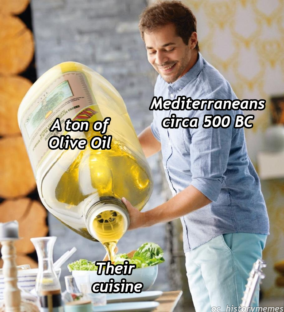 rtx 3090 csgo - Mediterraneans circa 500 Bc A ton of Olive Oil Their cuisine De historivmemes