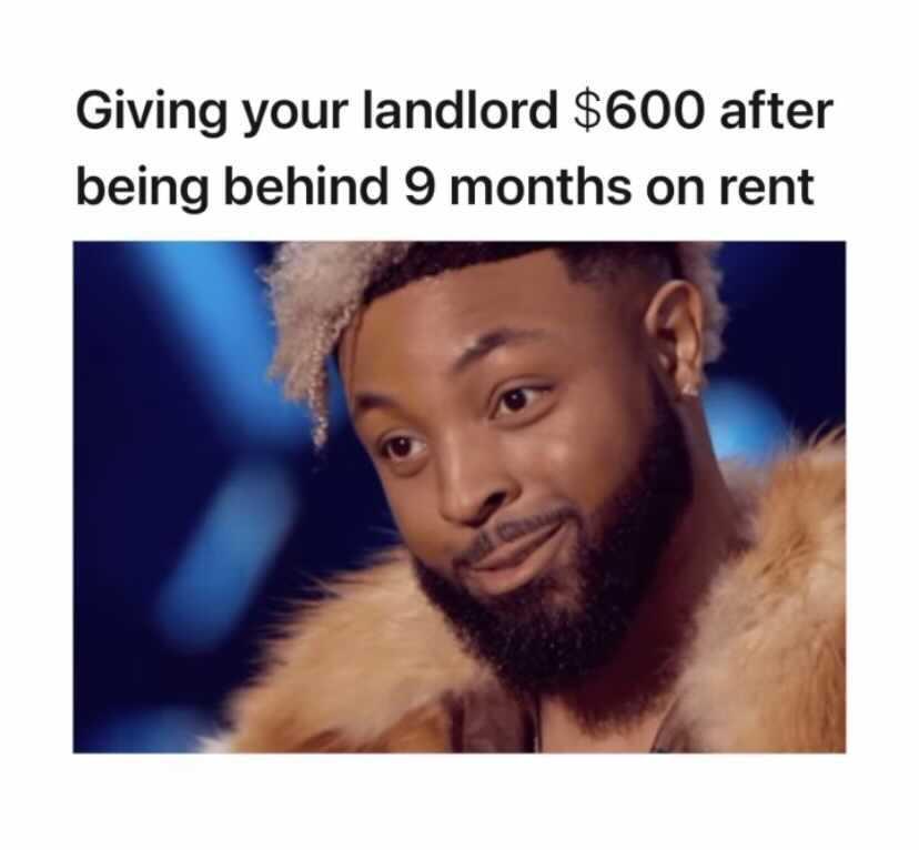 mac updates meme - Giving your landlord $600 after being behind 9 months on rent
