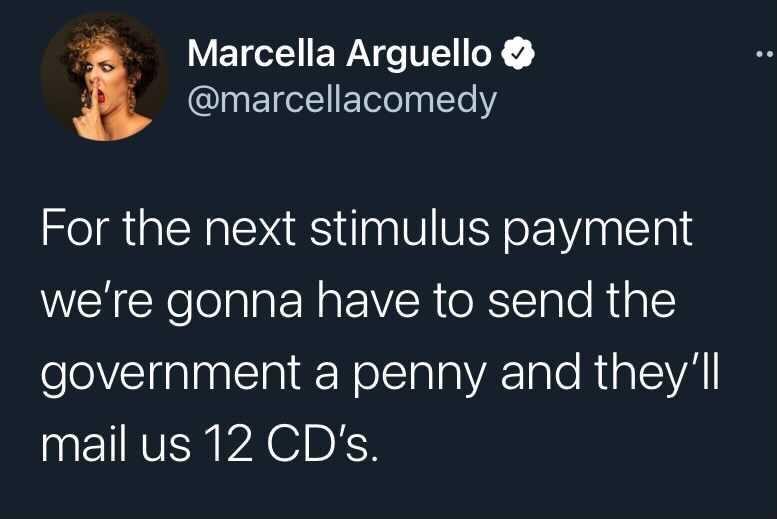 monument valley - Marcella Arguello For the next stimulus payment we're gonna have to send the government a penny and they'll mail us 12 Cd's.
