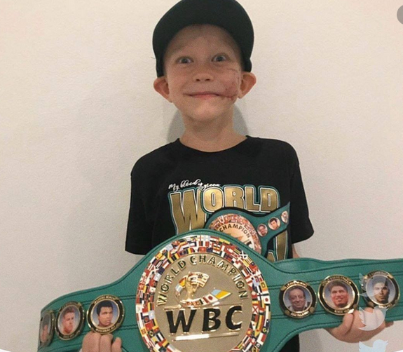 He is also the new WBC champ.