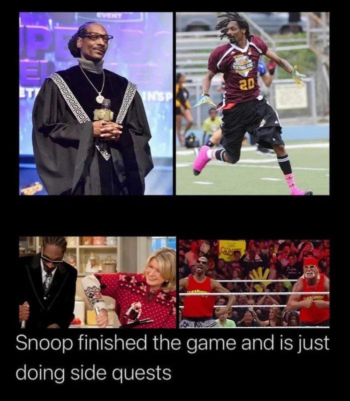 photo caption - Event Ins Gggggggge Com Snoop finished the game and is just doing side quests