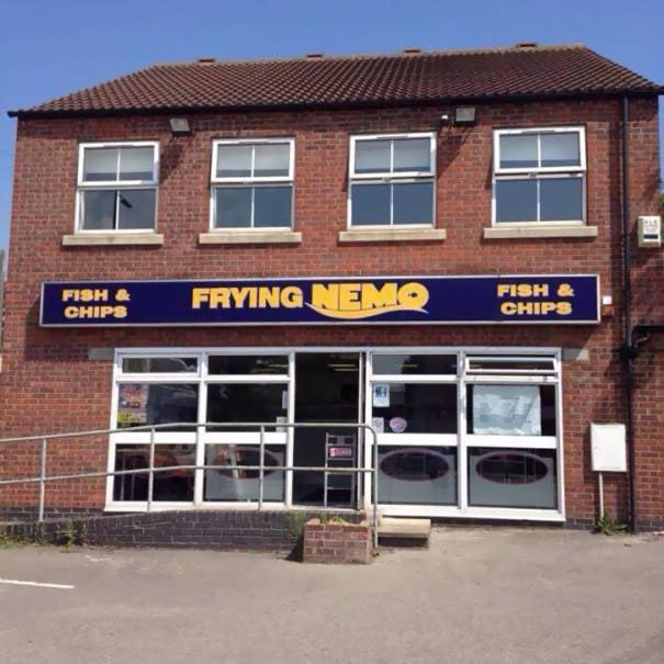 funny business names - Fish & Chips Frying Nemo Fish & Chips