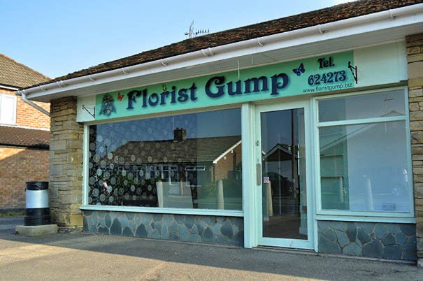 funny shop names - & Tel. 624273 Florist Gump