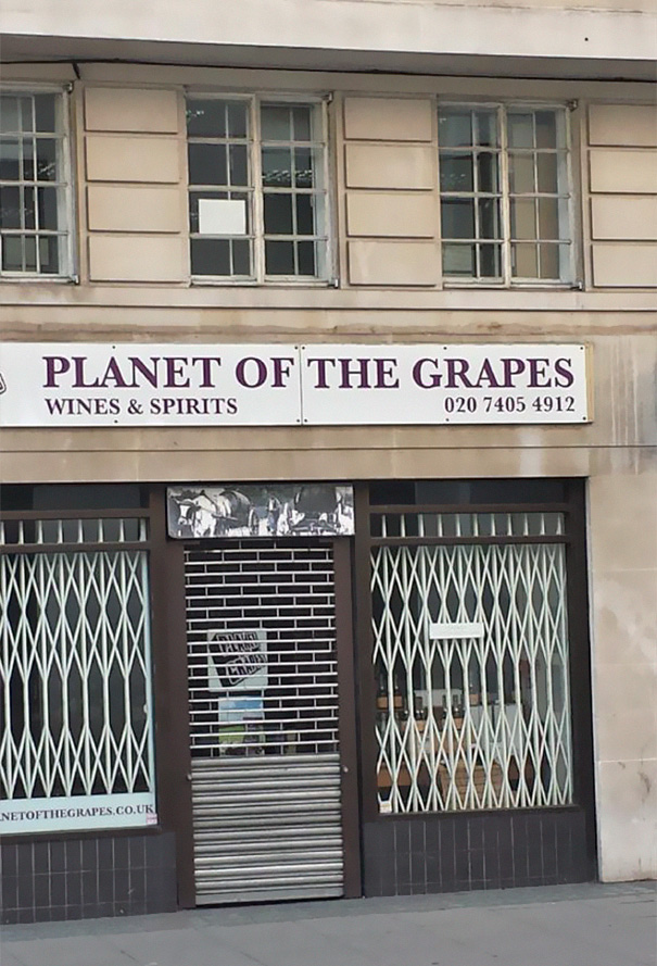 facade - Planet Of The Grapes Wines & Spirits 020 7405 4912 Setotherapie Colx