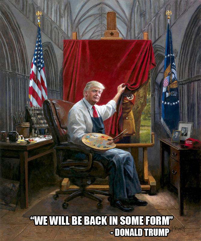jon mcnaughton the masterpiece - kok Na We Will Be Back In Some Form Donald Trump