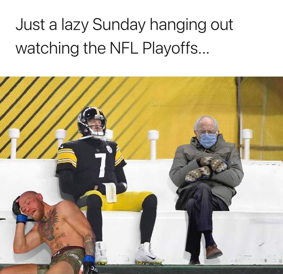 human behavior - Just a lazy Sunday hanging out watching the Nfl Playoffs... Sartor 21