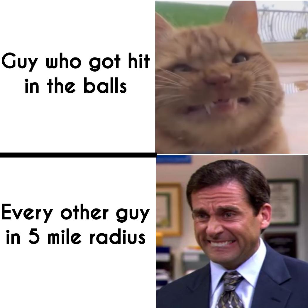 michael scott oh no - Guy who got hit in the balls Every other guy in 5 mile radius