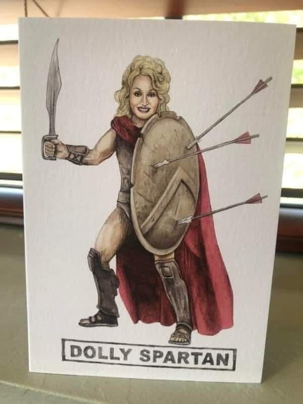 funny memes and pics - dolly spartan - Dolly Spartan