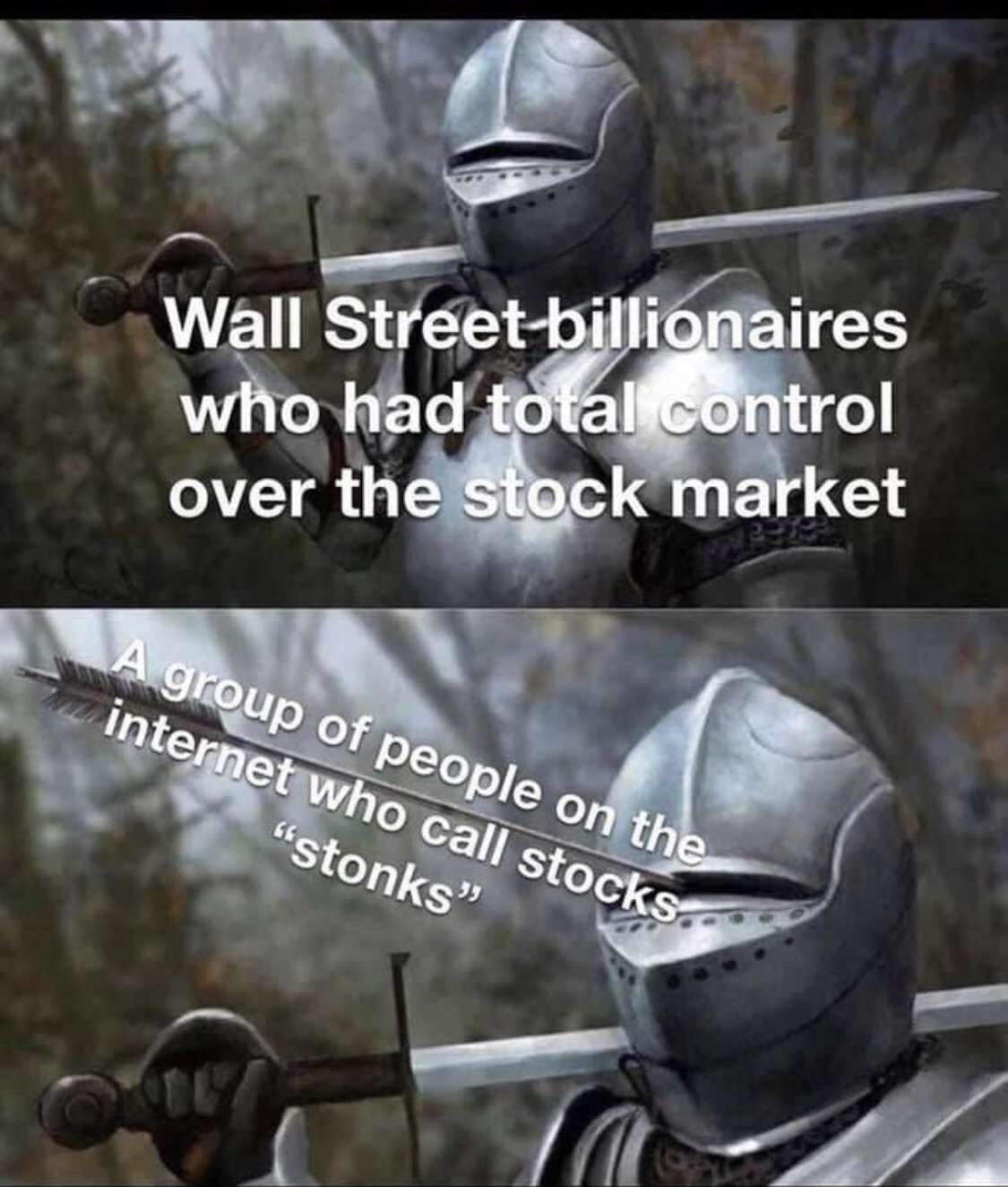 funny memes and pics - my first breath breathing addiction - Wall Streetbillionaires who had total control over the stock market A group of people on the internet who call stocks "stonks"
