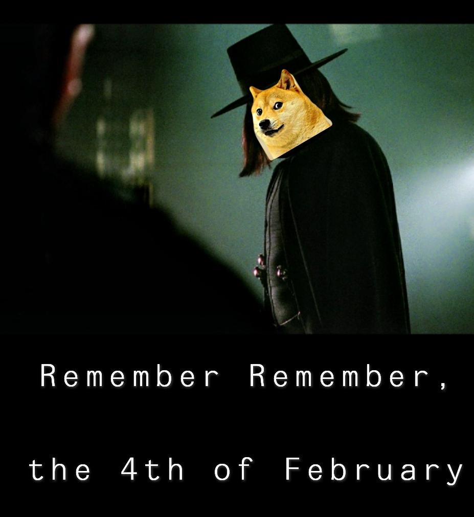 Remember Remember, the 4th of February