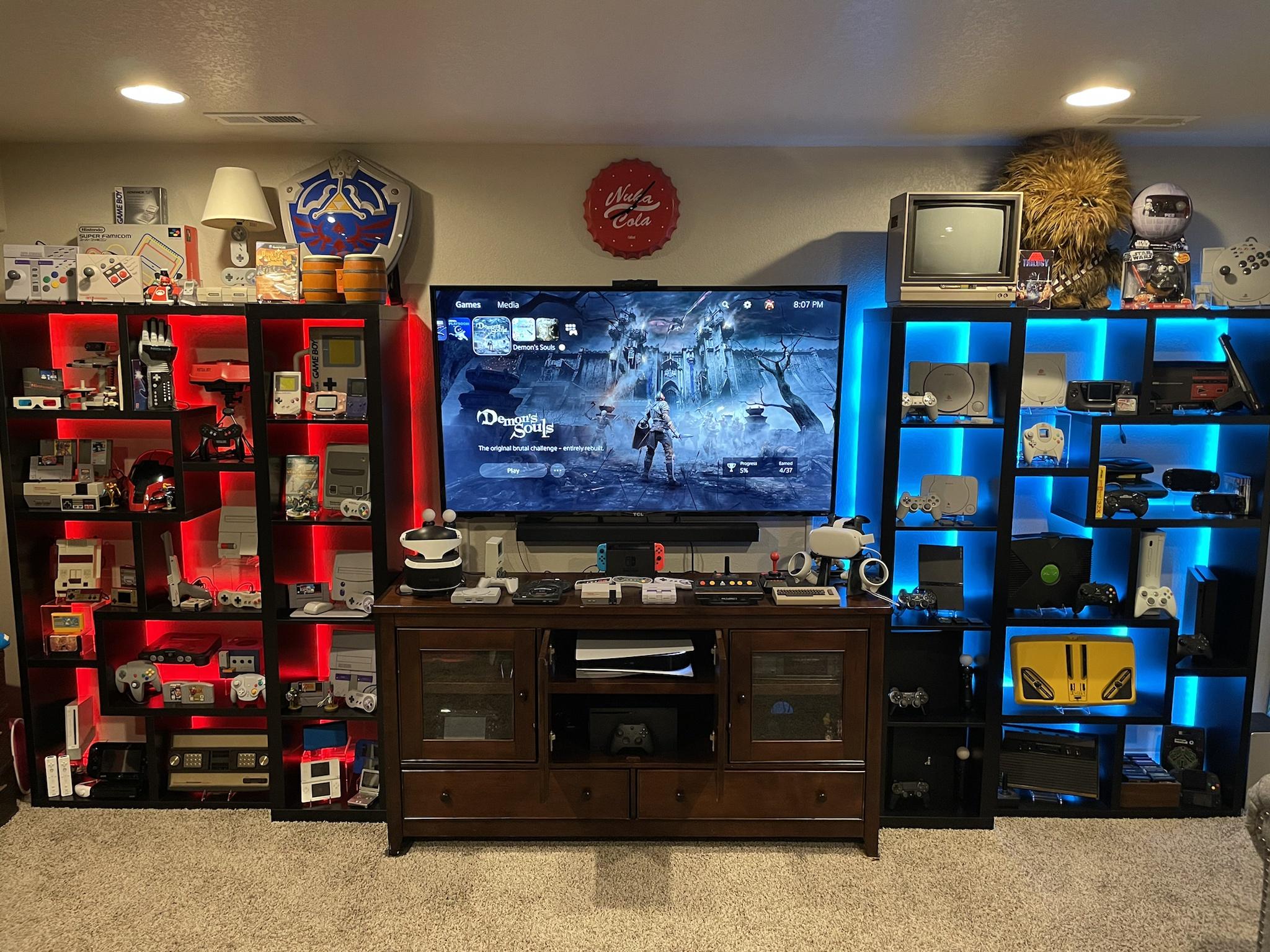 awesome gaming room -  electronics
