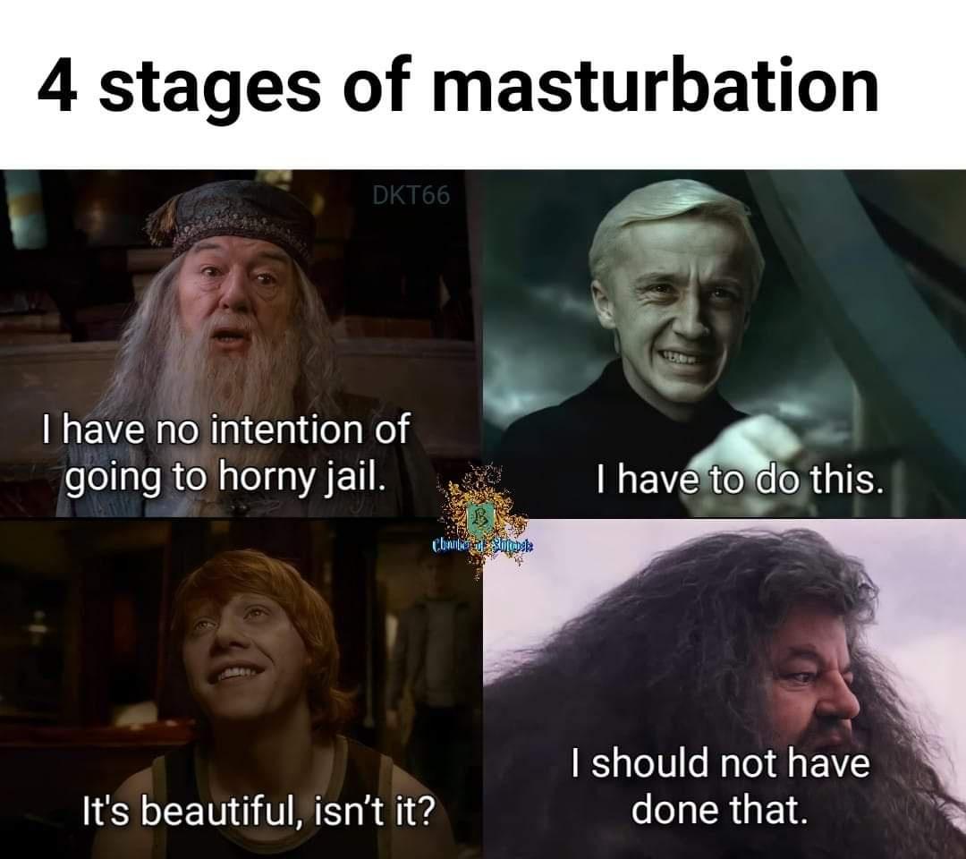 photo caption - 4 stages of masturbation DKT66 I have no intention of going to horny jail. I have to do this. Charlie I should not have done that. It's beautiful, isn't it?