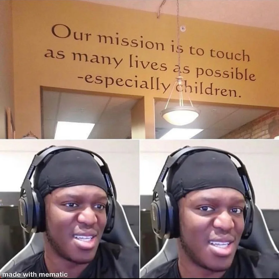 Sidemen - Our mission is to touch as many lives as possible especially children. made with mematic