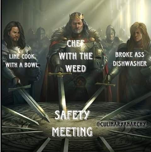 wise king fantasy art - Line Cook With A Bowl Chet With The Weed Broke Ass Dishwasher Safety Meeting