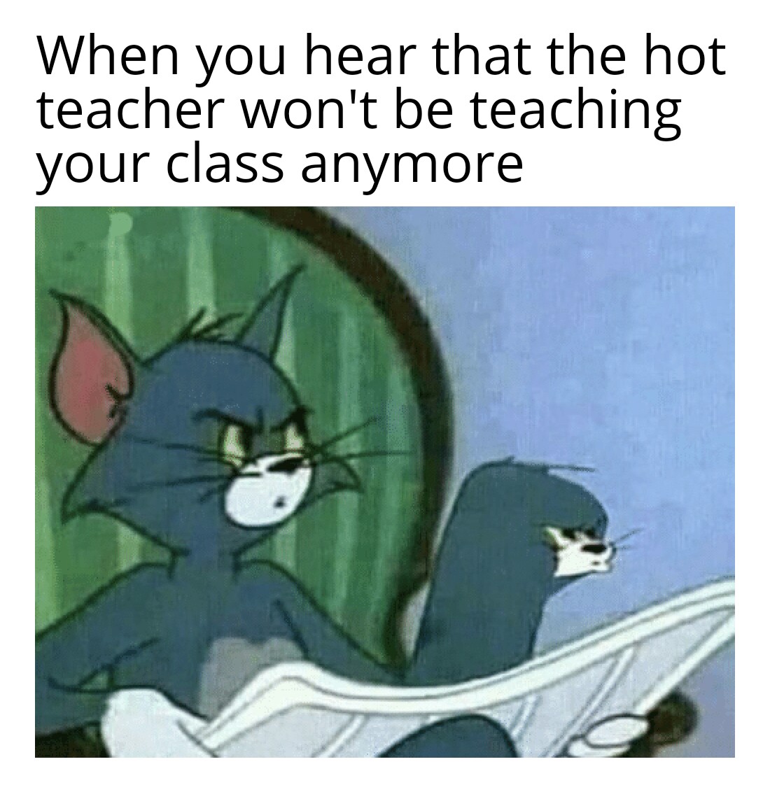 youre watching porn on your phone - When you hear that the hot teacher won't be teaching your class anymore