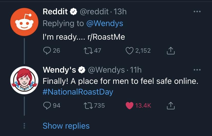 Wendy's Returns Roasting and Toasting People On Twitter
